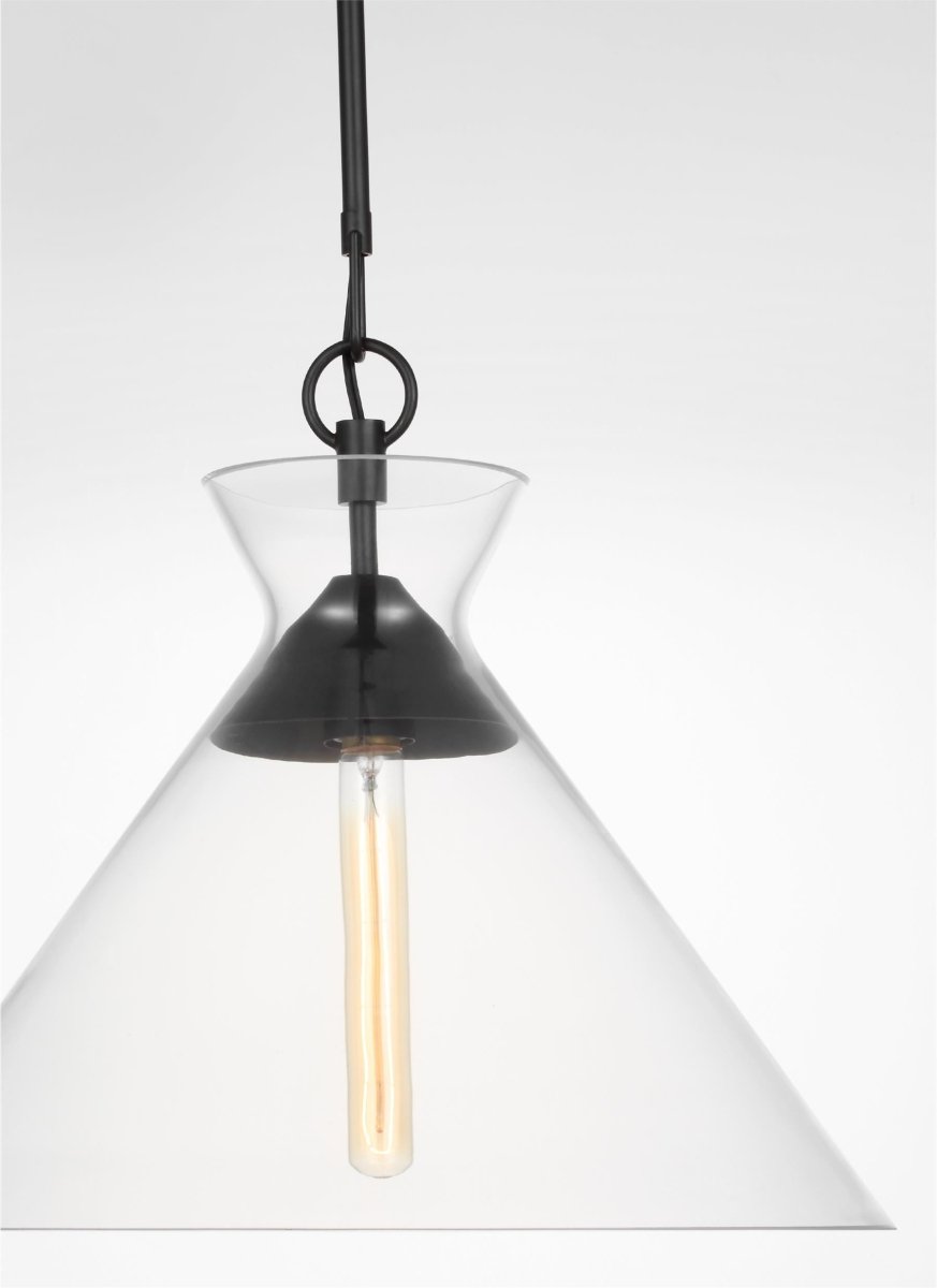 Suspension Atlantic - Nickel poli 16" by Visual Comfort Studio | Luminaires & cie
