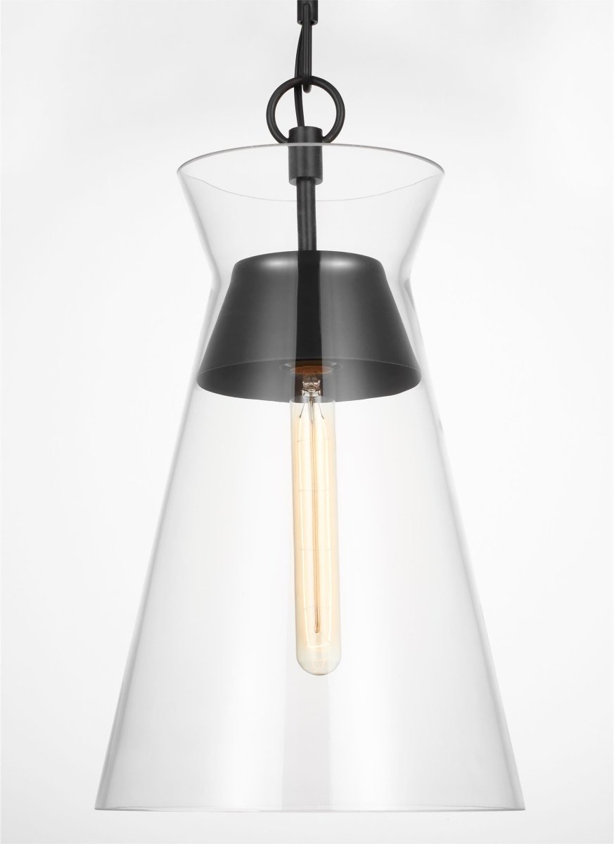 Suspension Atlantic - Nickel poli 16" by Visual Comfort Studio | Luminaires & cie