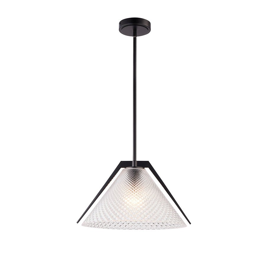 Suspension Baltic - Noir 15" by Artcraft | Luminaires & cie