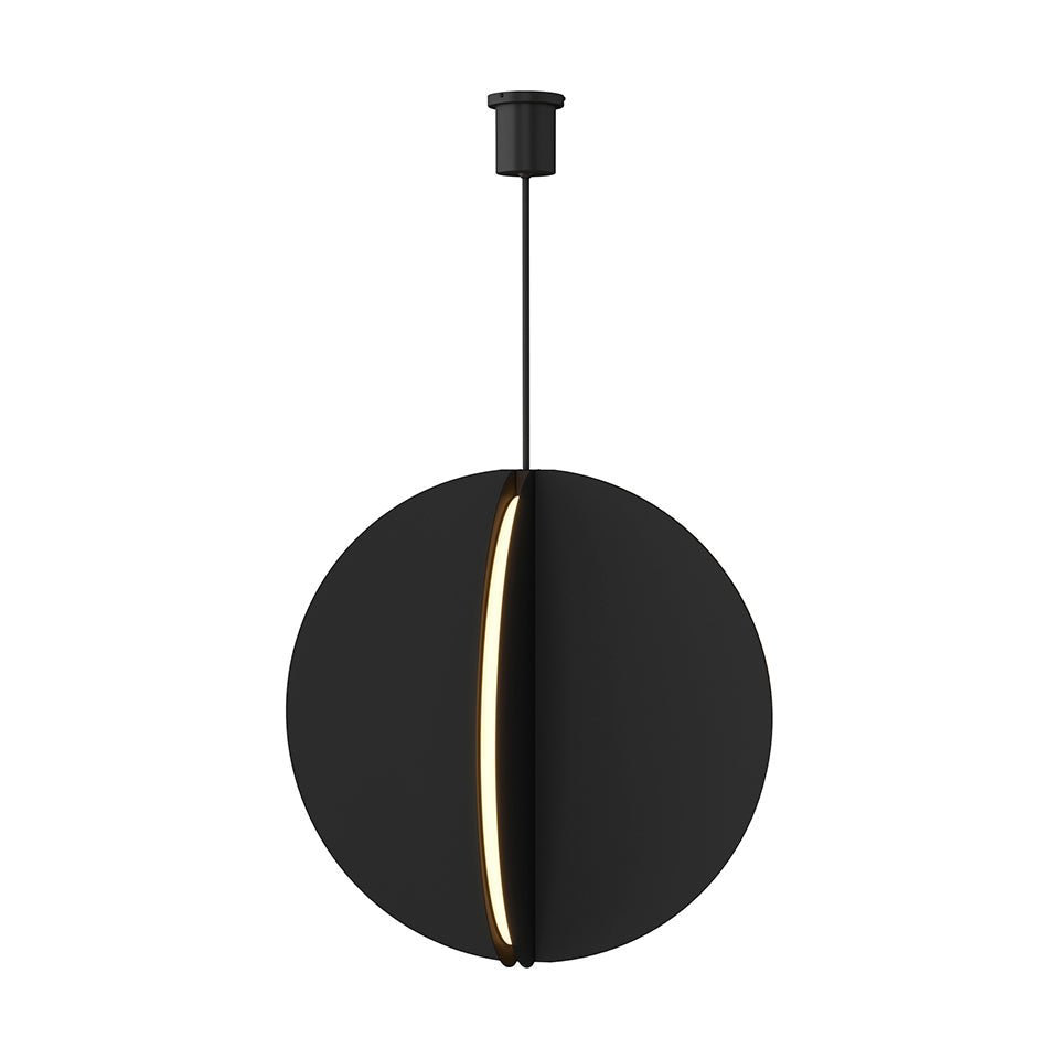 Suspension Bau - Nightshade Black 36" by Tech Lighting | Luminaires & cie