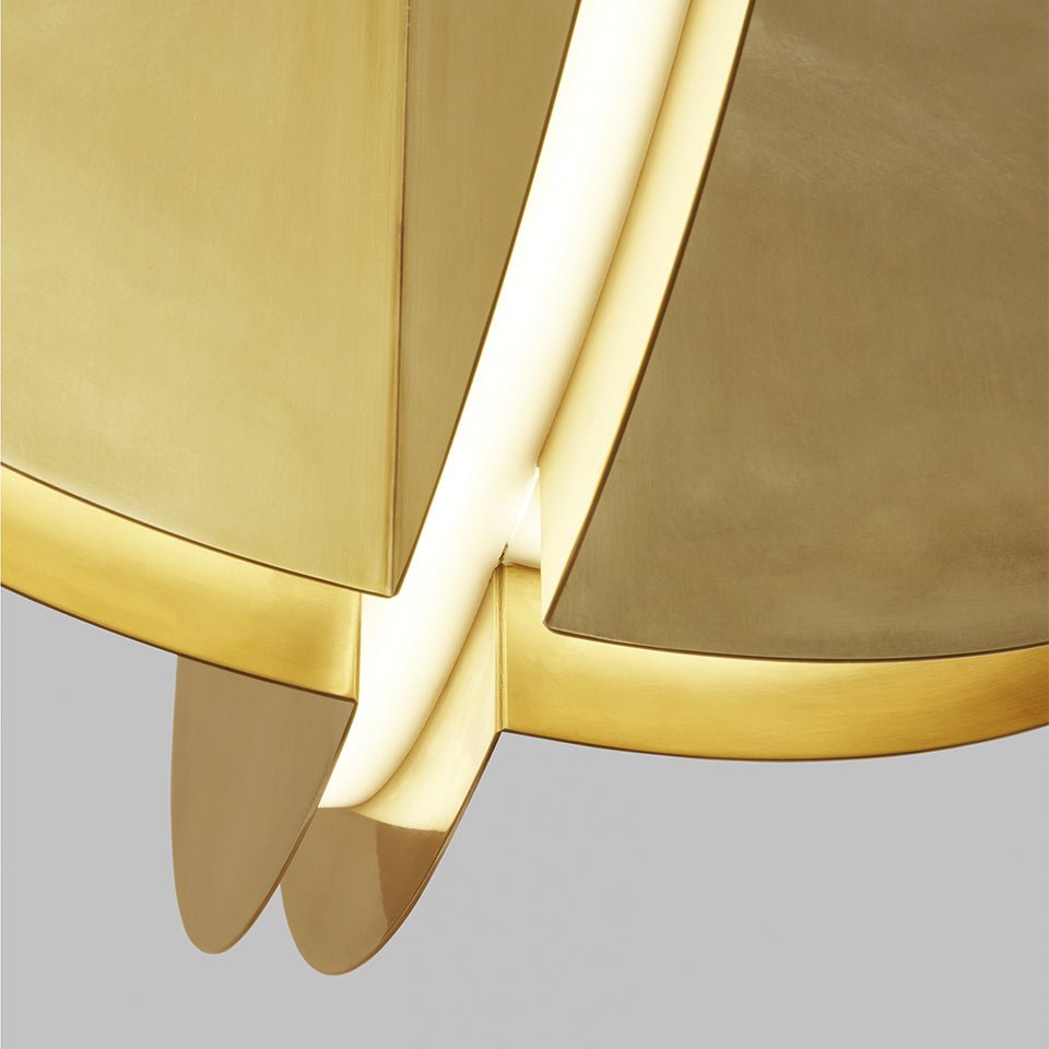 Suspension Bau - Laiton naturel 36" by Tech Lighting | Luminaires & cie