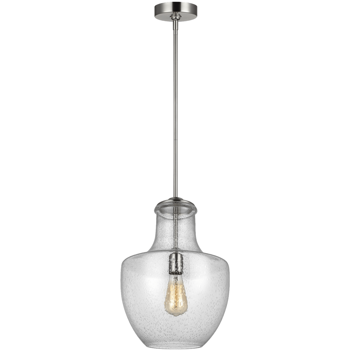 Suspension Baylor - Nickel en satin by Visual Comfort Studio | Luminaires & cie