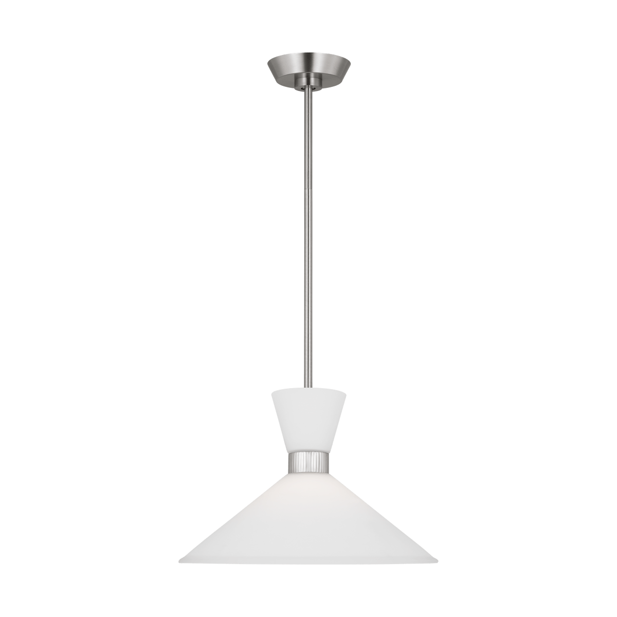 Suspension Belcarra - Acier brossé 15" by Visual Comfort Studio | Luminaires & cie