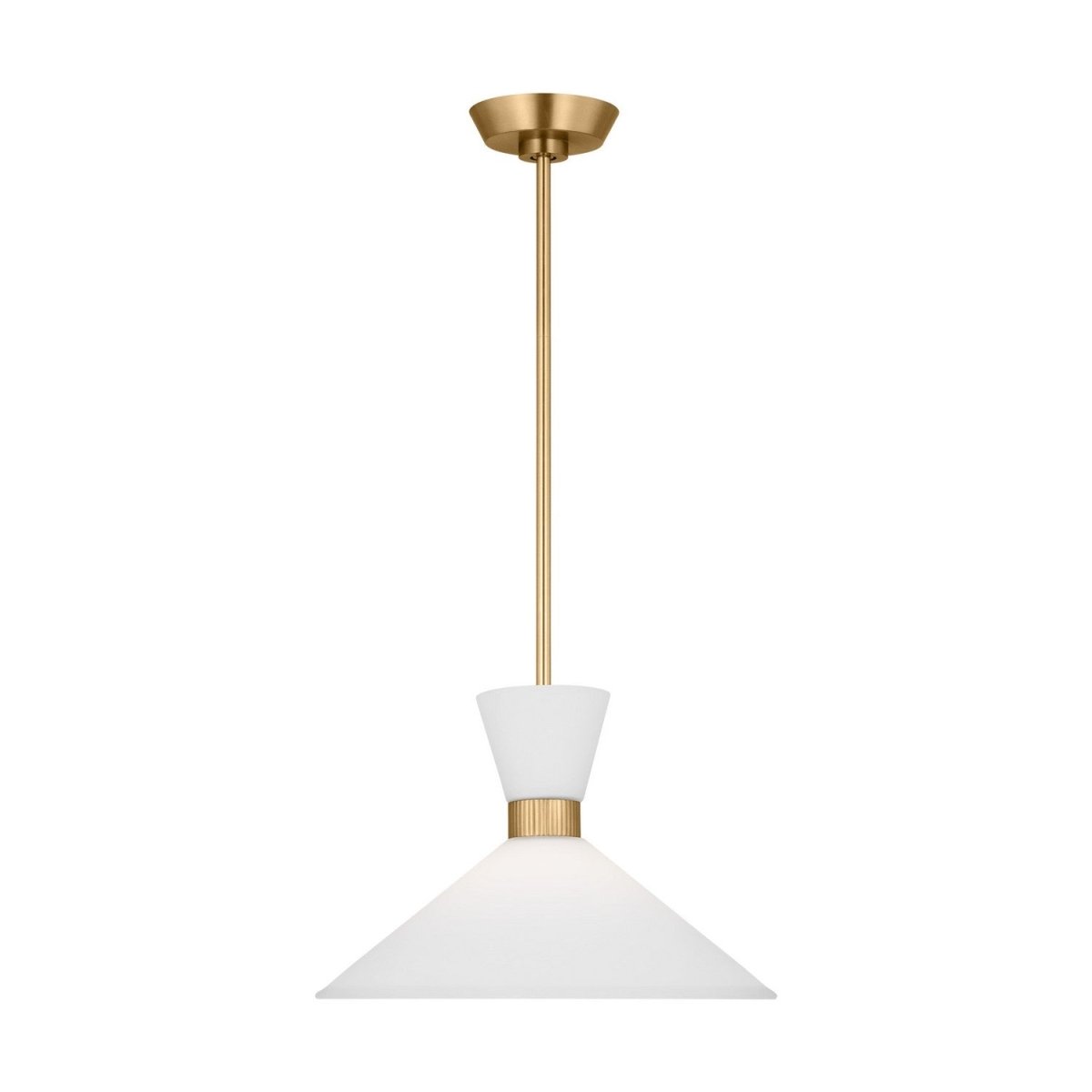 Suspension Belcarra - Laiton satiné by Visual Comfort Studio | Luminaires & cie