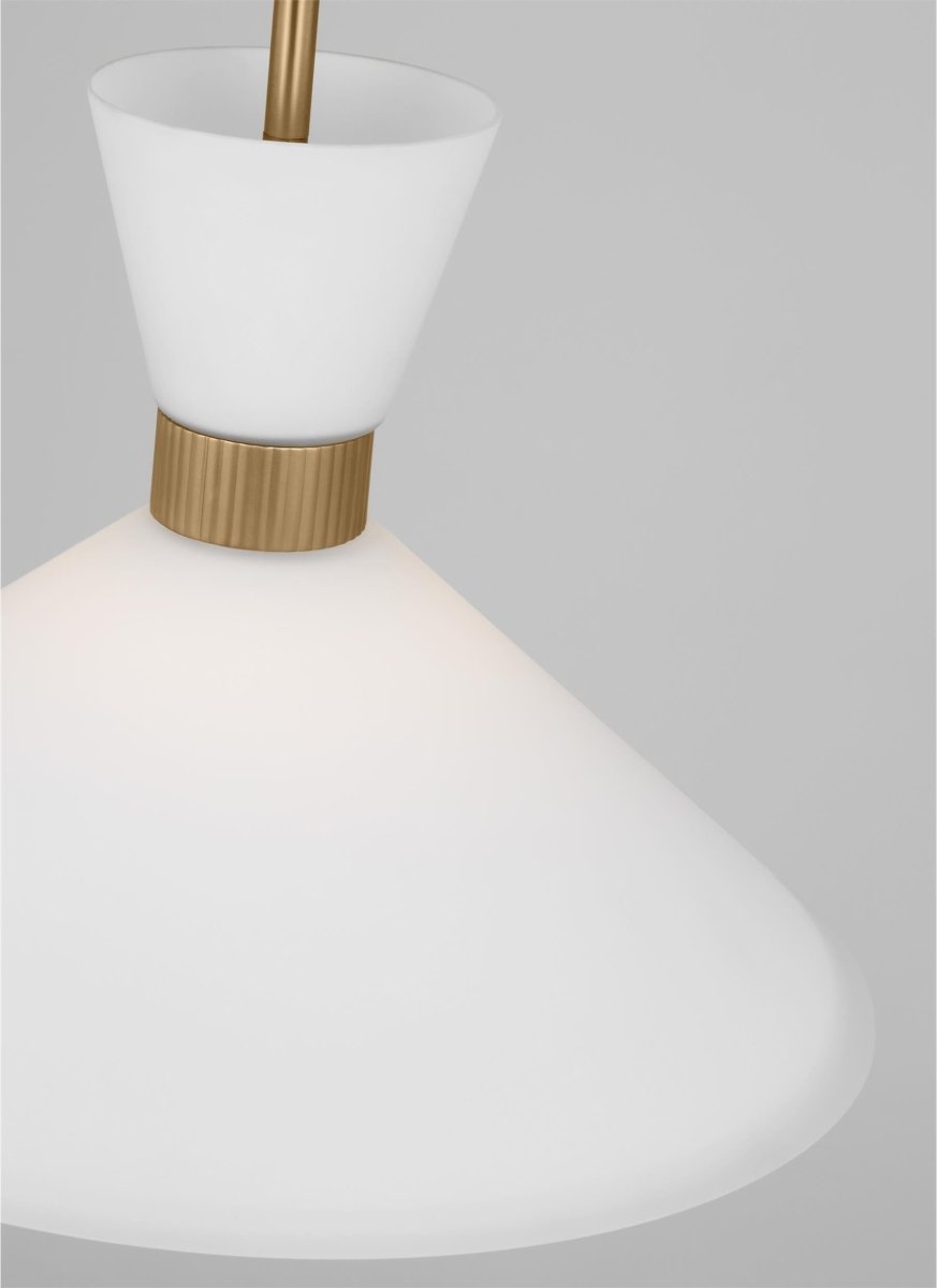 Suspension Belcarra - Laiton satiné 15" by Visual Comfort Studio | Luminaires & cie