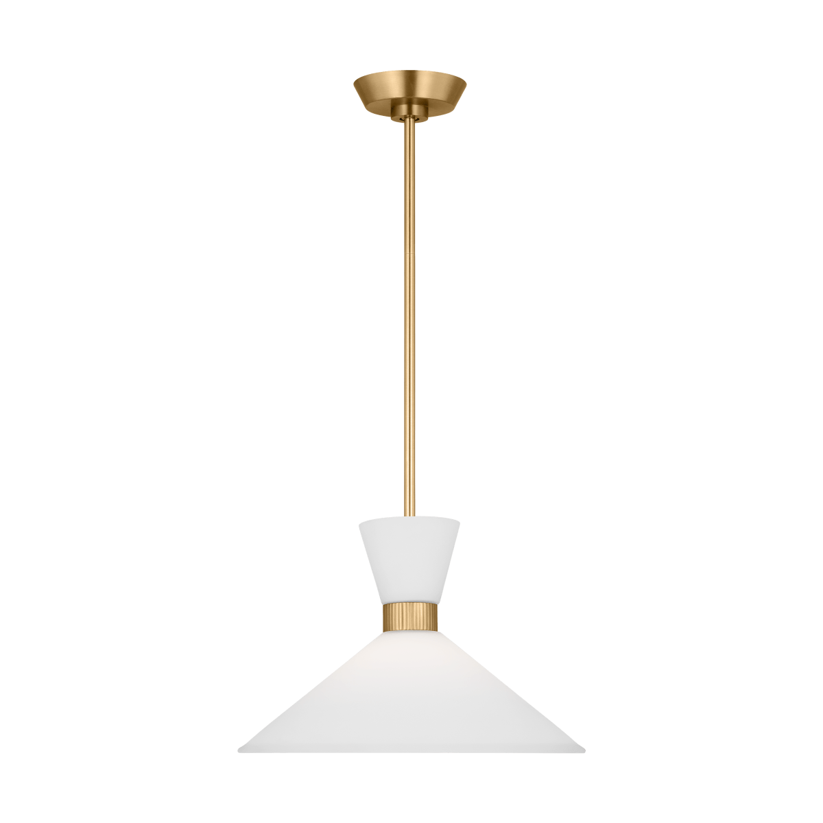 Suspension Belcarra - Laiton satiné 15" by Visual Comfort Studio | Luminaires & cie