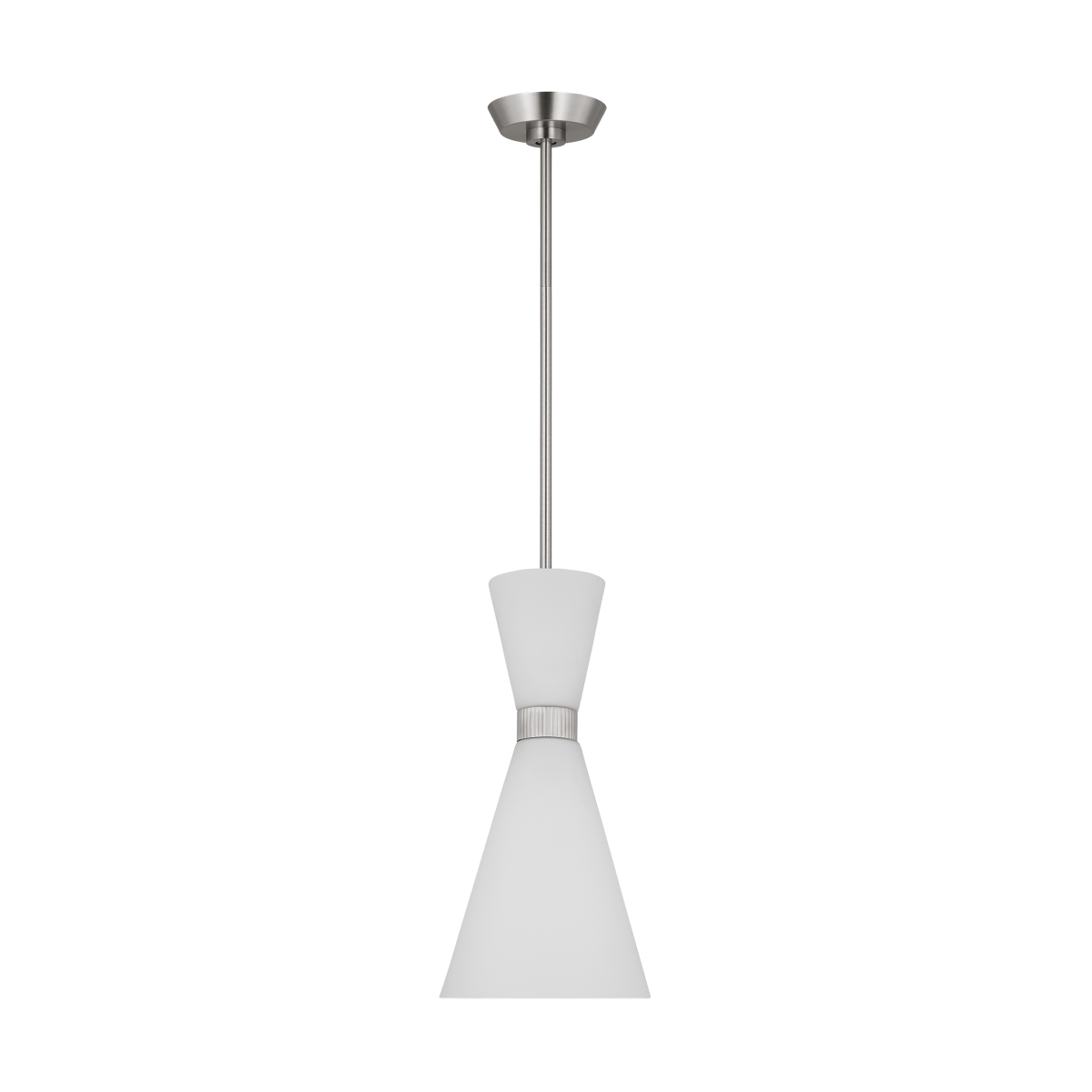 Suspension Belcarra - Acier brossé 8" by Visual Comfort Studio | Luminaires & cie