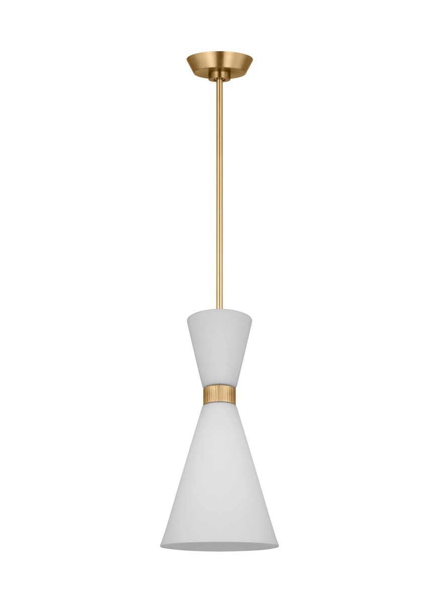 Suspension Belcarra - Laiton satiné 8" by Visual Comfort Studio | Luminaires & cie