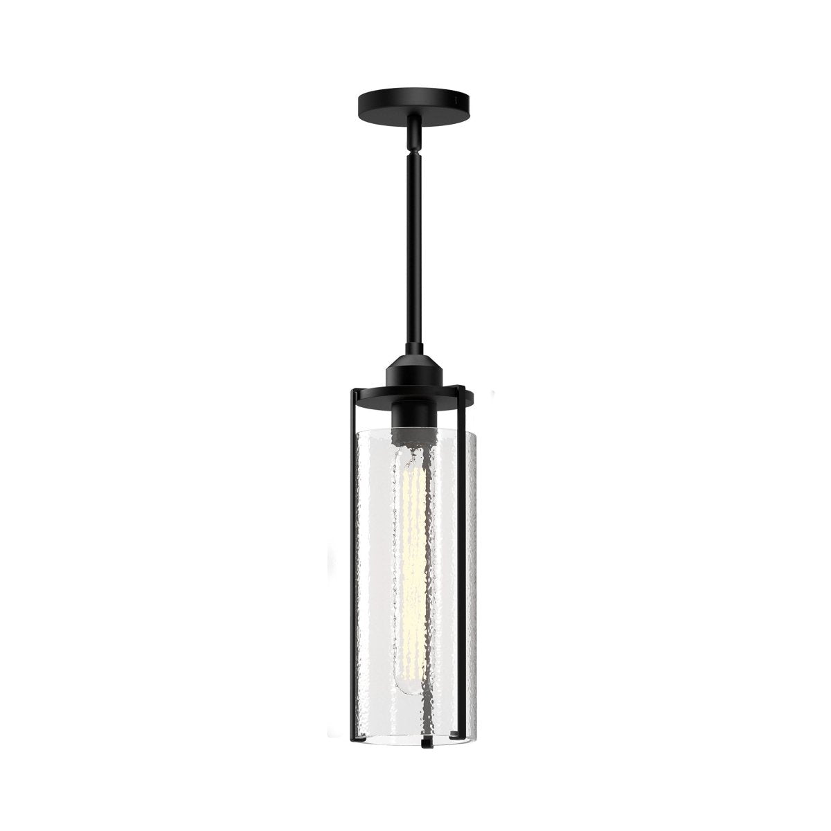 Suspension Belmont - Noir mat 5 1/2" by Alora Lighting | Luminaires & cie