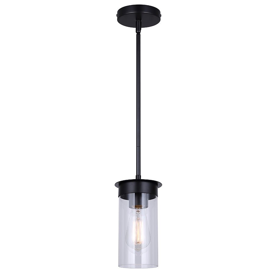 Suspension Benson - Noir by Canarm | Luminaires & cie