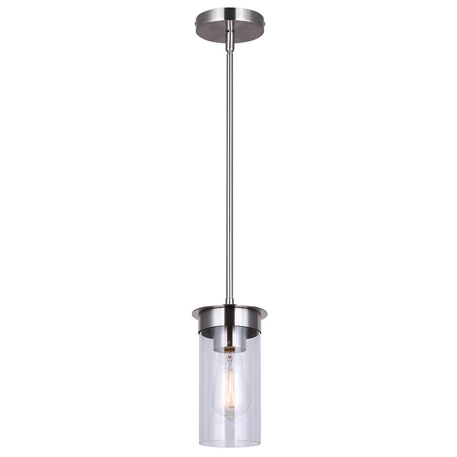 Suspension Benson - Nickel brossé by Canarm | Luminaires & cie