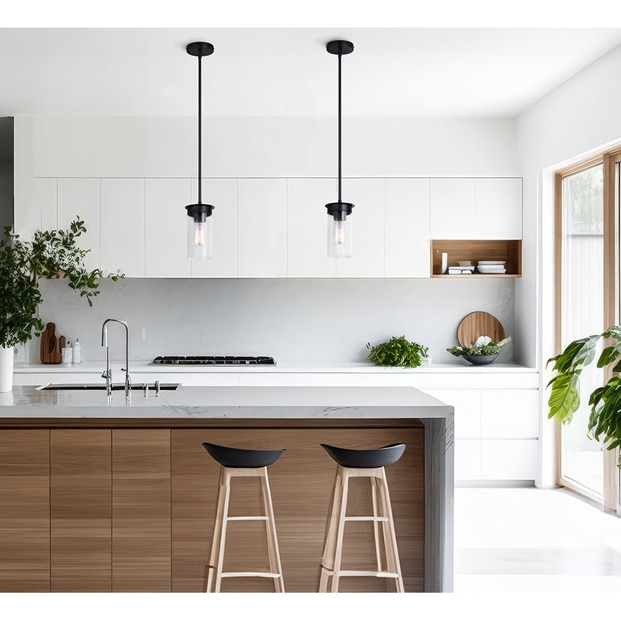 Suspension Benson - Nickel brossé by Canarm | Luminaires & cie