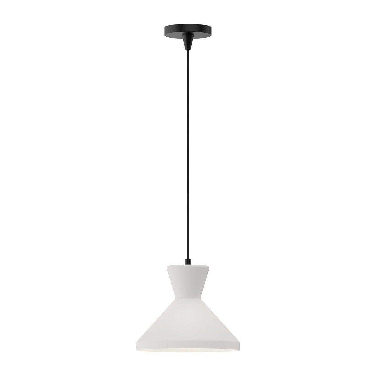 Suspension Betty - Noir mat 10 1/4" by Alora Lighting | Luminaires & cie