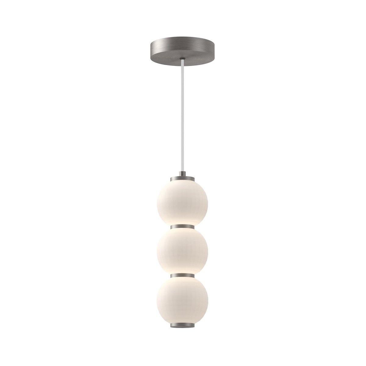 Suspension Bijou - Nickel brossé 6 3/8" by Alora Lighting | Luminaires & cie