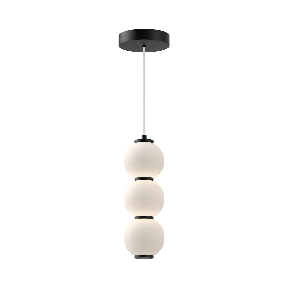 Suspension Bijou - Noir mat 6 3/8" by Alora Lighting | Luminaires & cie