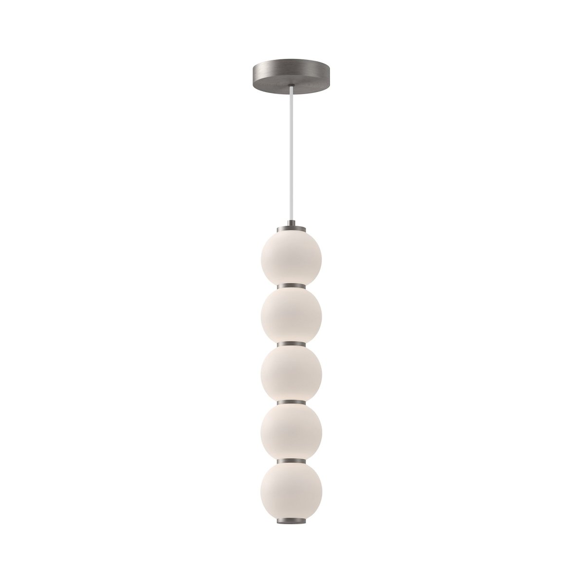 Suspension Bijou - Nickel brossé 4 3/8" by Alora Lighting | Luminaires & cie
