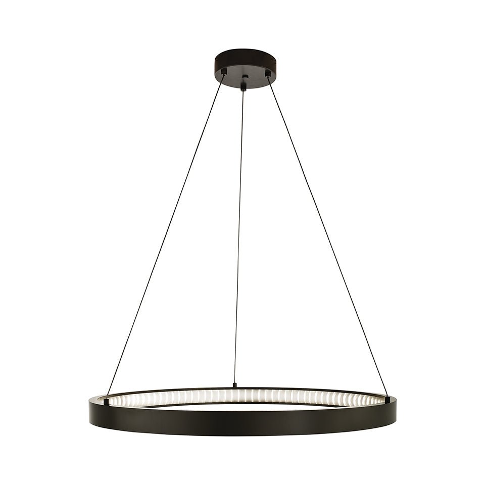 Suspension Bodiam - Bronze antique 30" by Tech Lighting | Luminaires & cie