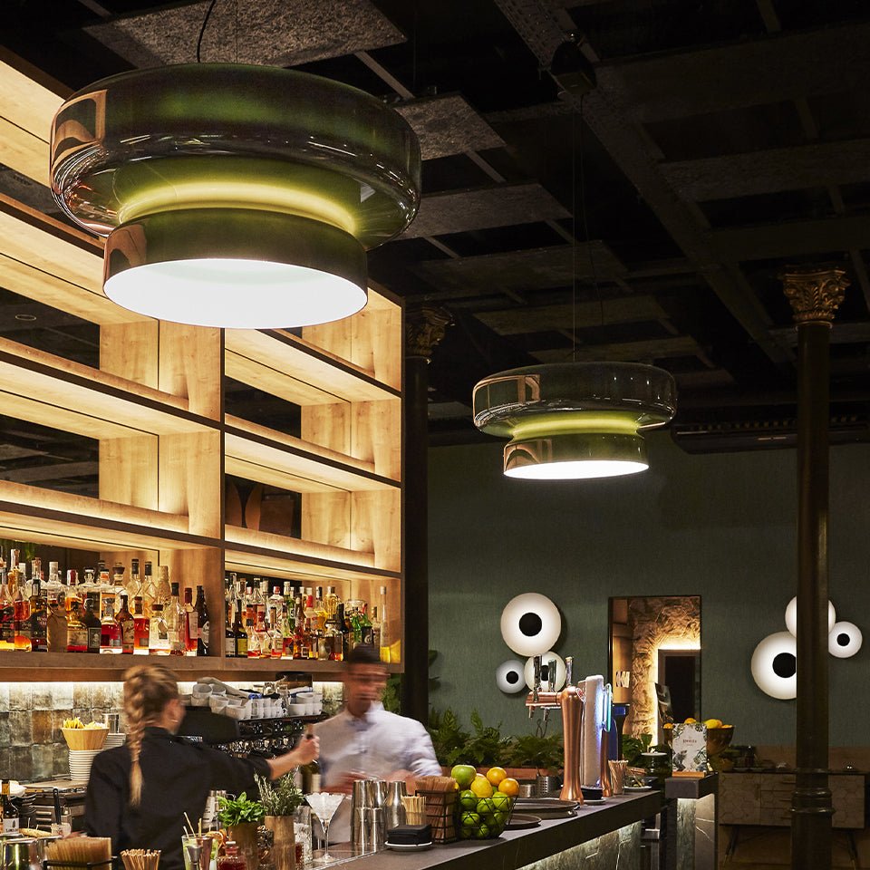 Suspension Bohemia - Amber Medium E26 by Marset | Luminaires & cie