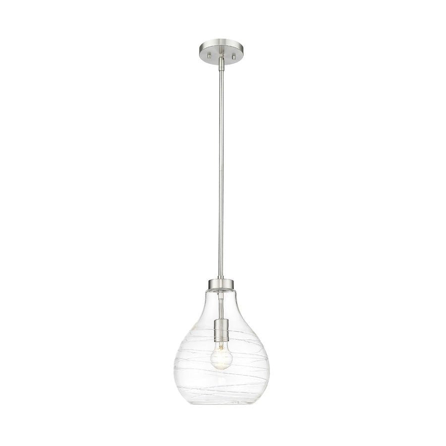 Suspension Bon Air - Nickel brossé 10" by Z - Lite | Luminaires & cie