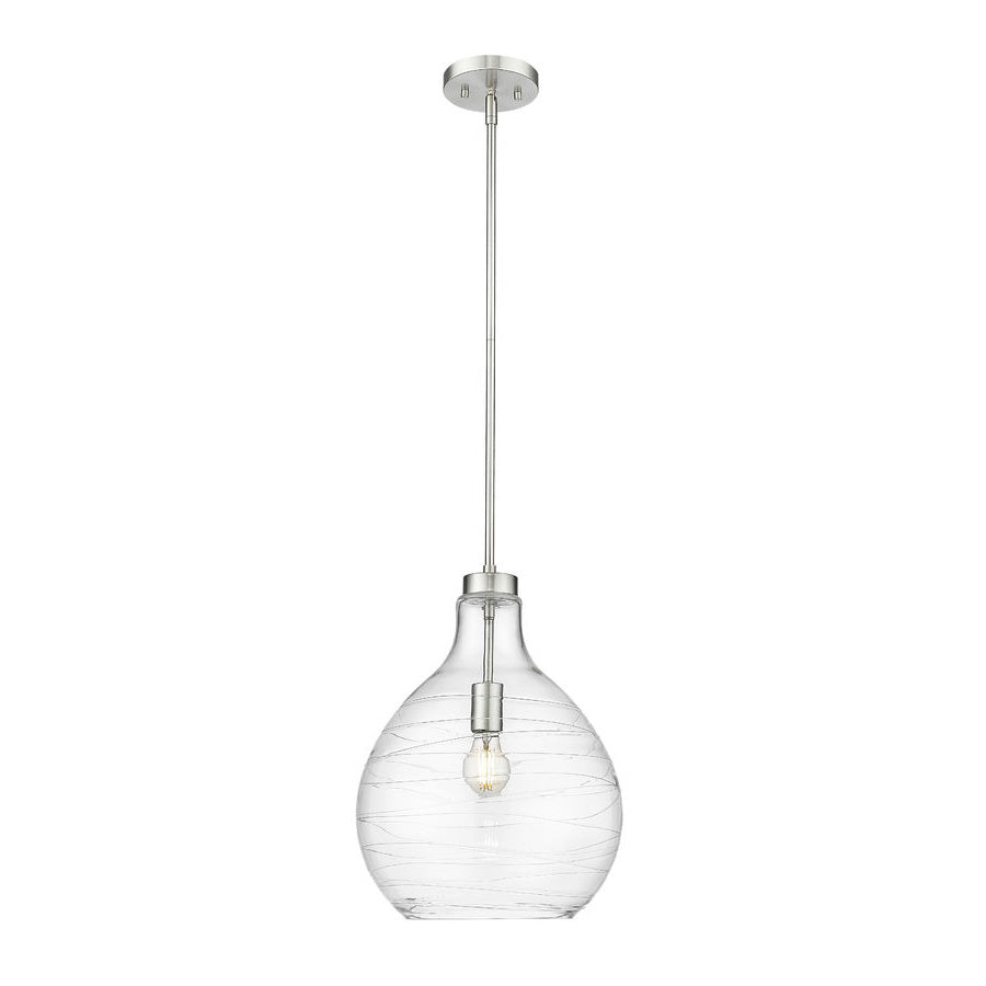 Suspension Bon Air - Nickel brossé 13" by Z - Lite | Luminaires & cie