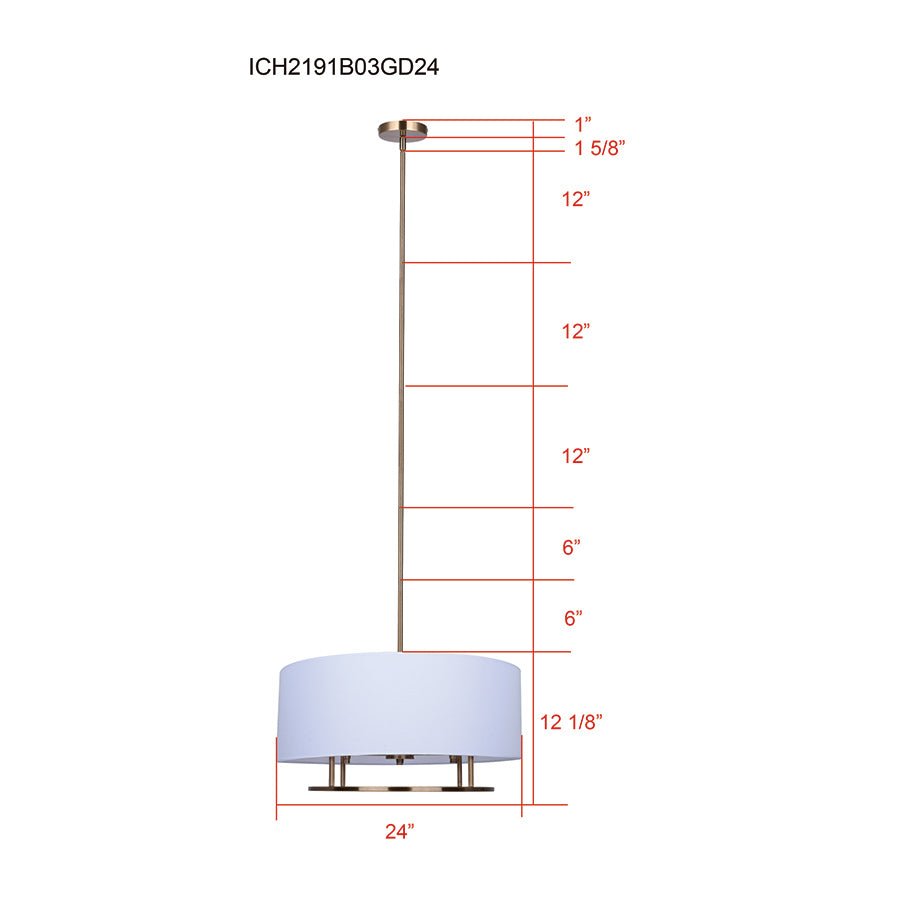 Suspension Bonnie - by Canarm | Luminaires & cie