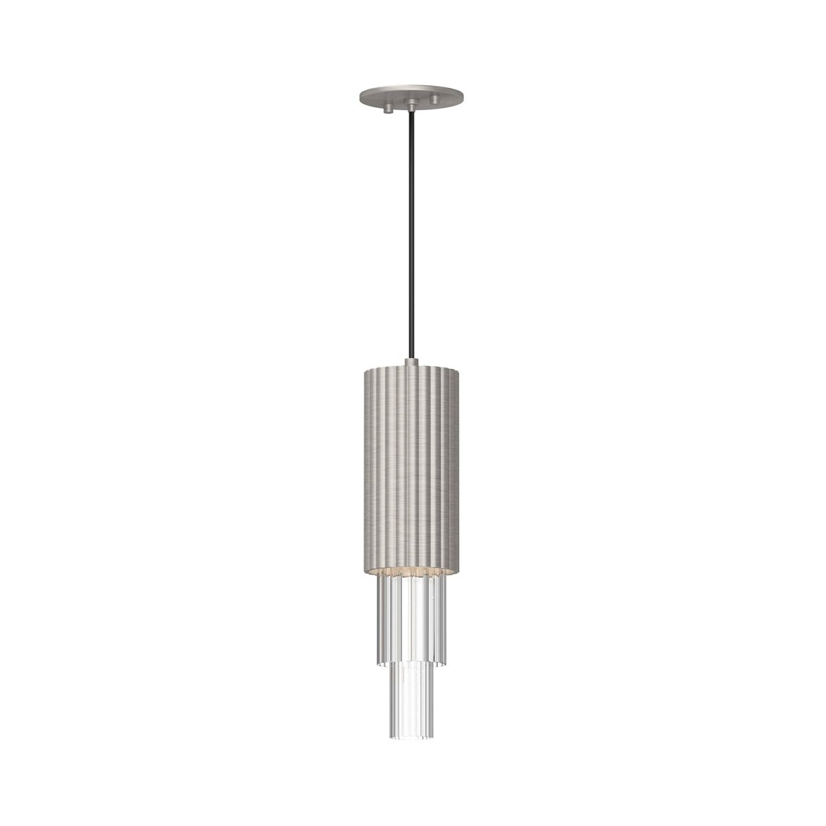 Suspension Bordeaux - Nickel brossé by Alora Lighting | Luminaires & cie