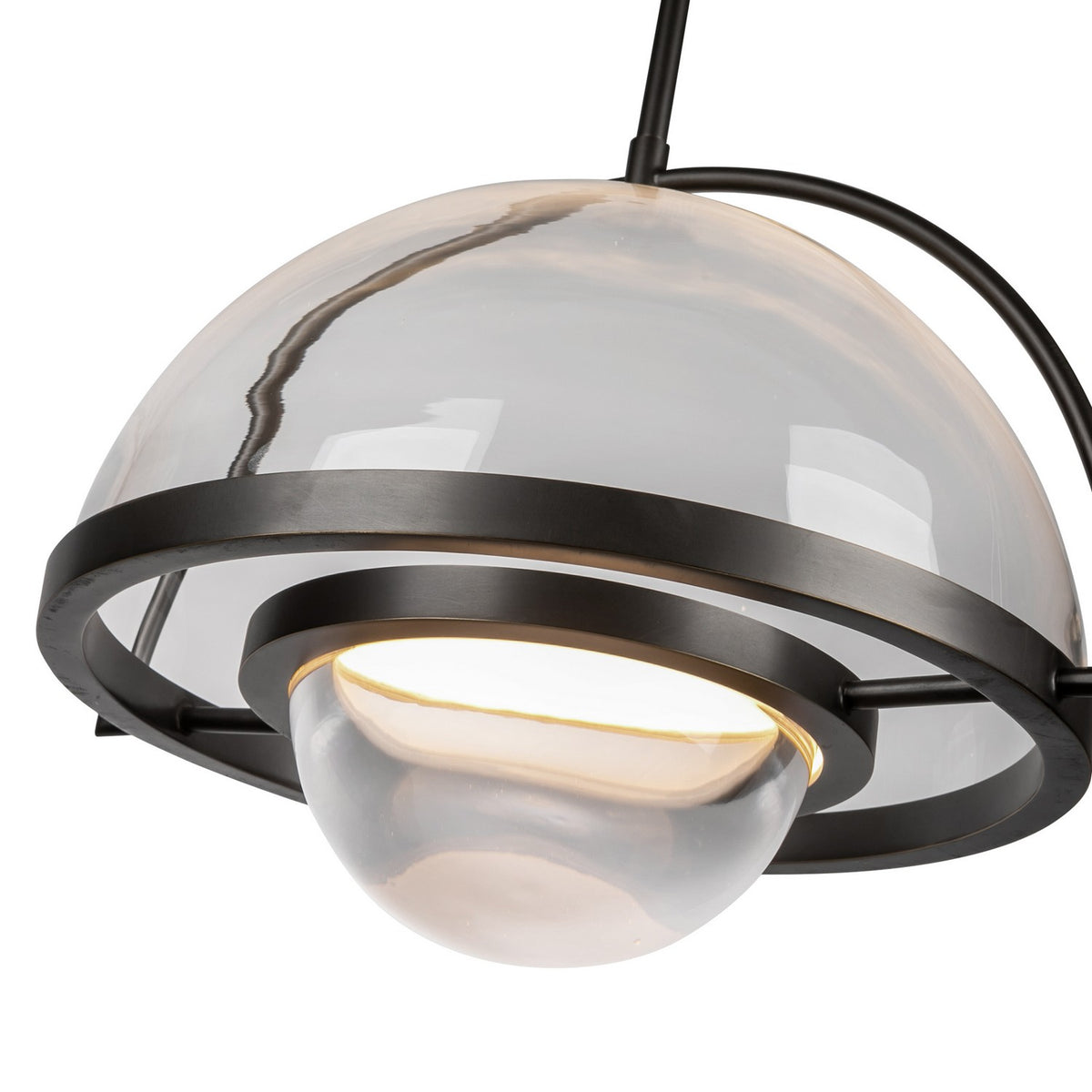 Suspension Bowery Bronze urbain – vue 3