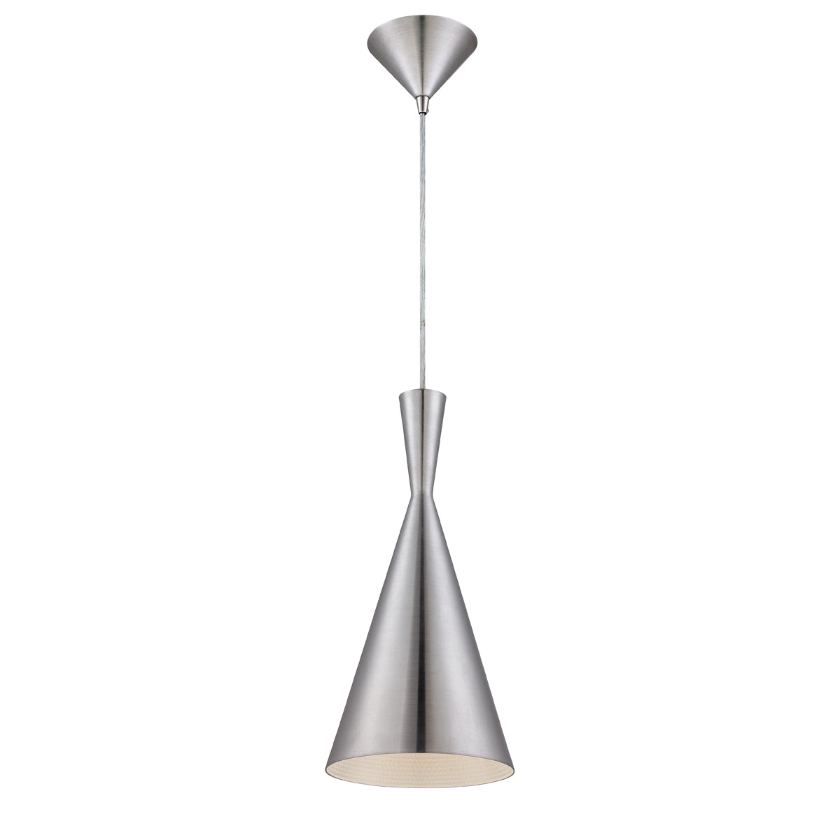 Mini-suspension Bronx Nickel brossé – Eurofase