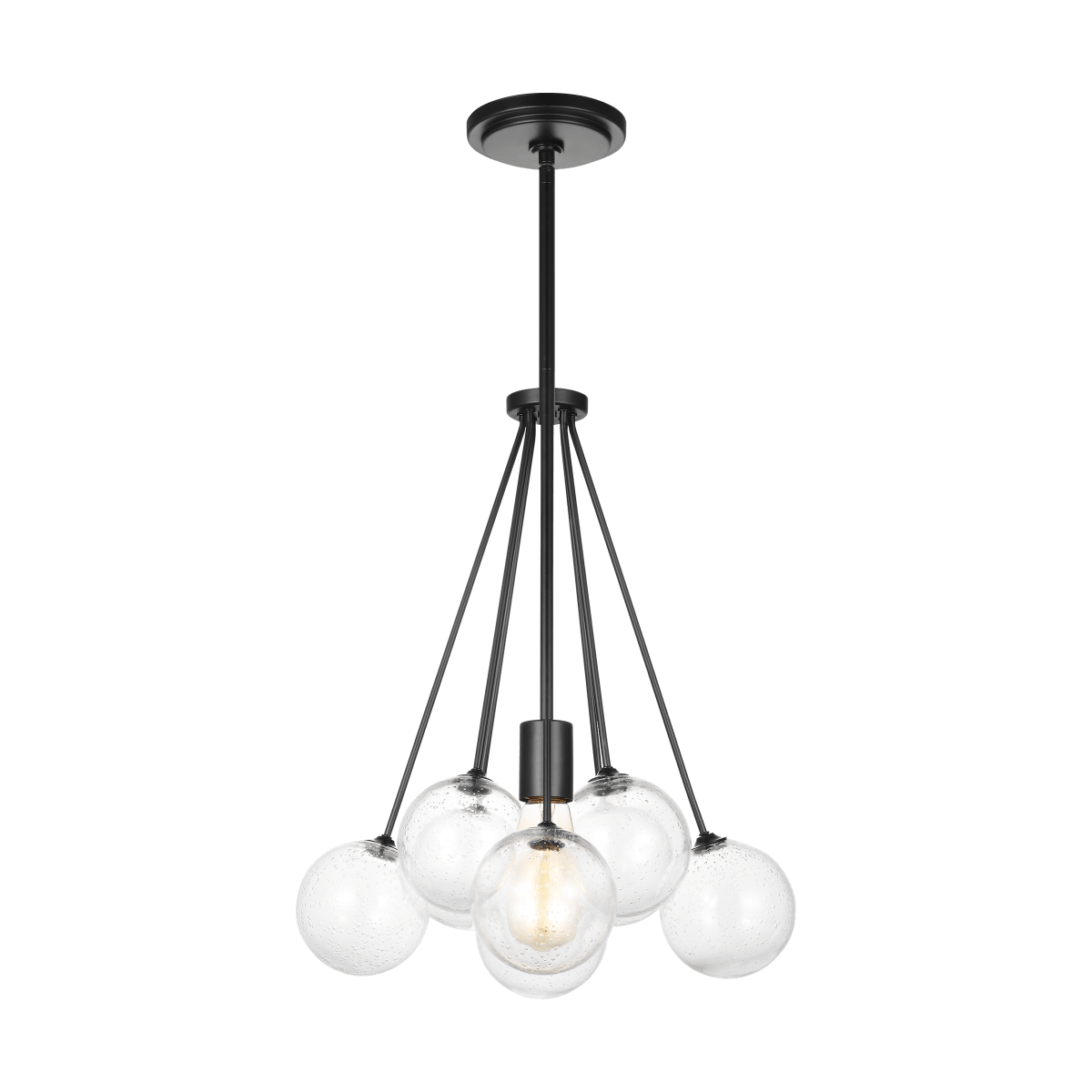 Suspension Bronzeville - Noir de minuit 14 1/4" by Visual Comfort Studio | Luminaires & cie
