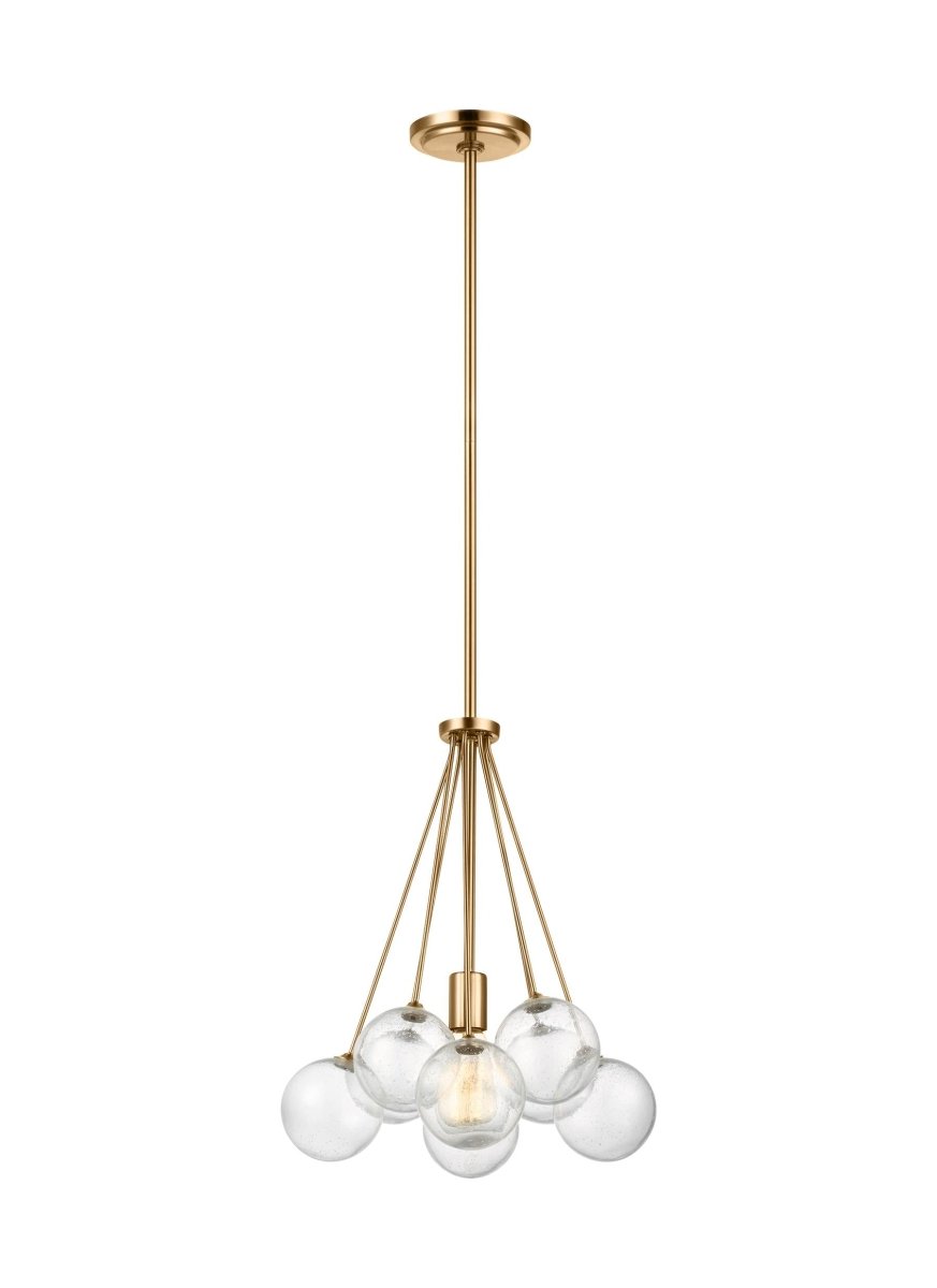 Suspension Bronzeville - Laiton satiné 14 1/4" by Visual Comfort Studio | Luminaires & cie