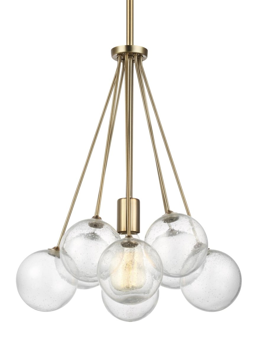 Suspension Bronzeville - Laiton satiné 14 1/4" by Visual Comfort Studio | Luminaires & cie