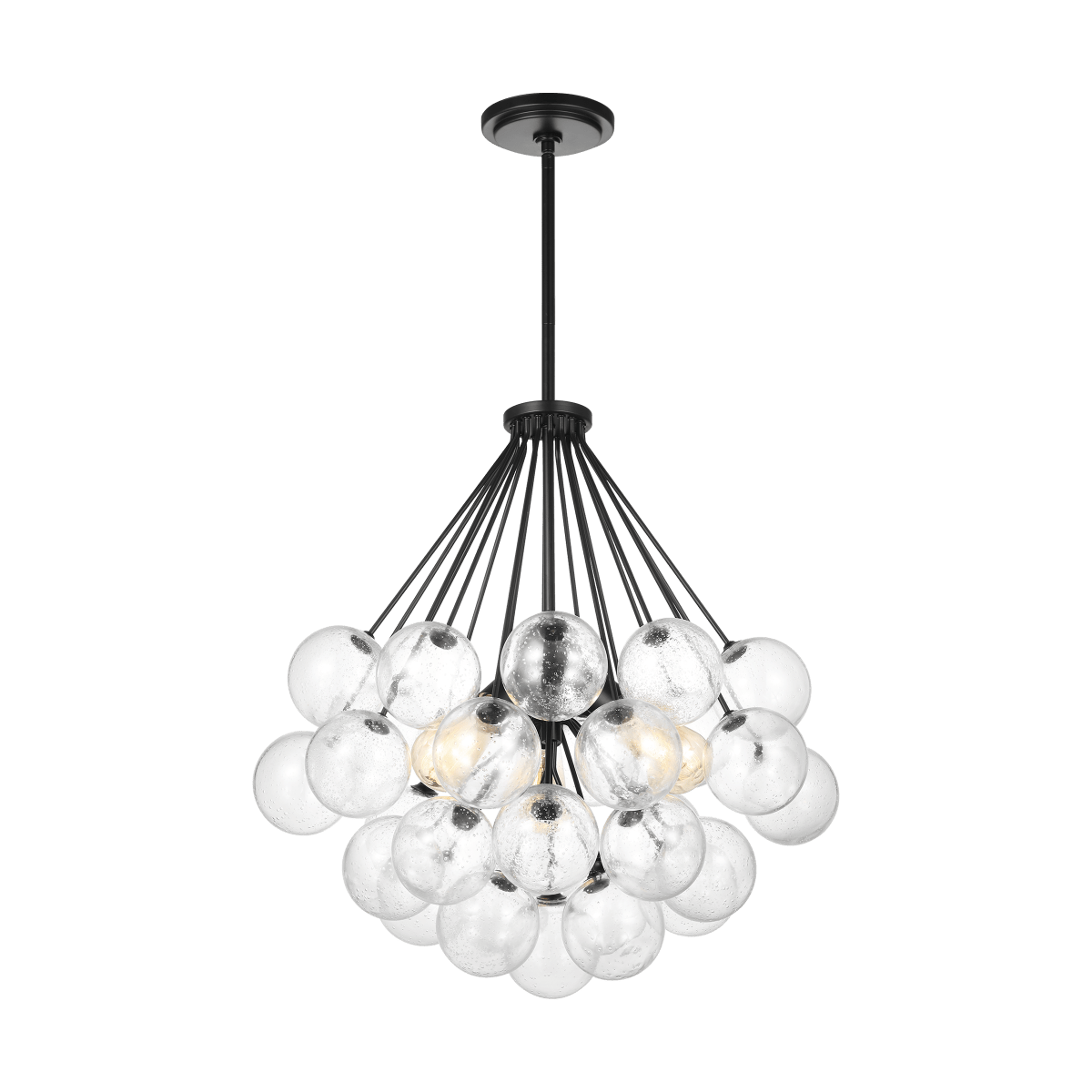 Suspension Bronzeville - Noir de minuit 21 3/4" by Visual Comfort Studio | Luminaires & cie