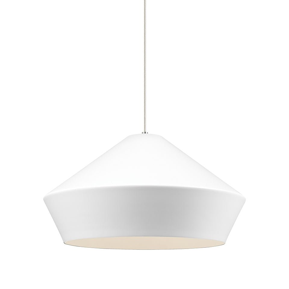 Suspension Brummel Grande - Noir Blanc mat Non by Tech Lighting | Luminaires & cie