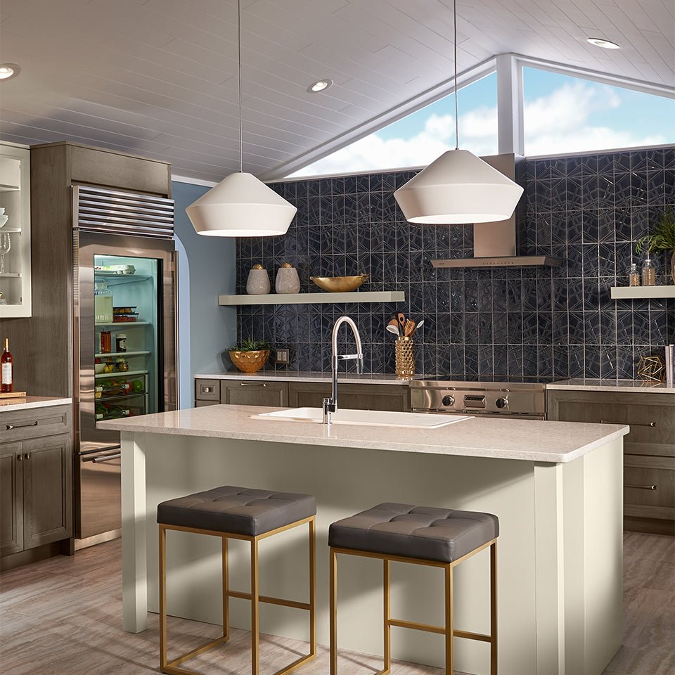 Suspension Brummel Grande - Noir Gris anthracite Non by Tech Lighting | Luminaires & cie