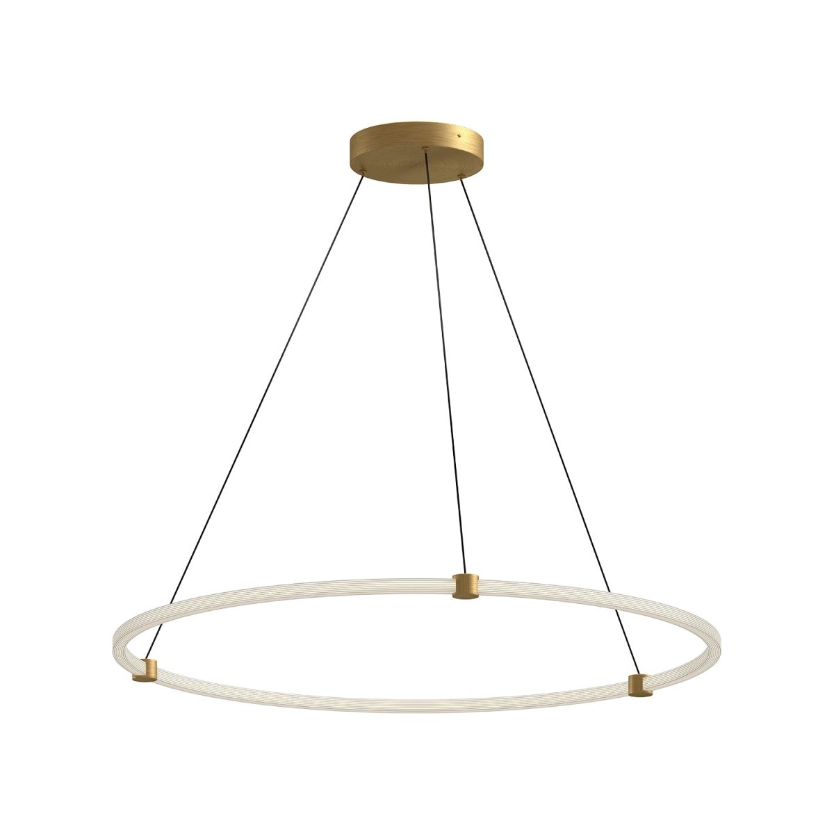 Suspension Bruni - Or brossé 40 3/8" by Kuzco Lighting | Luminaires & cie