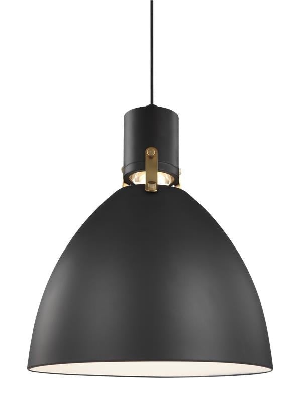Suspension Brynne - Noir mat 14 1/8" by Visual Comfort Studio | Luminaires & cie