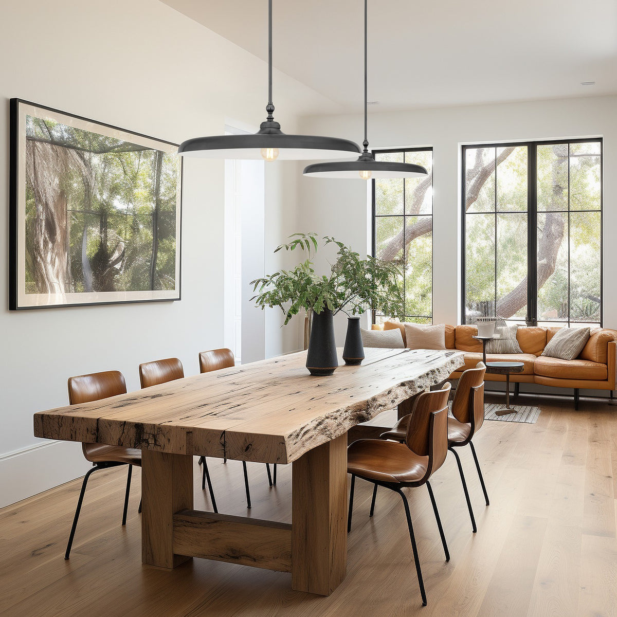 Suspension Camden Bronze moderne, 32" – vue 7