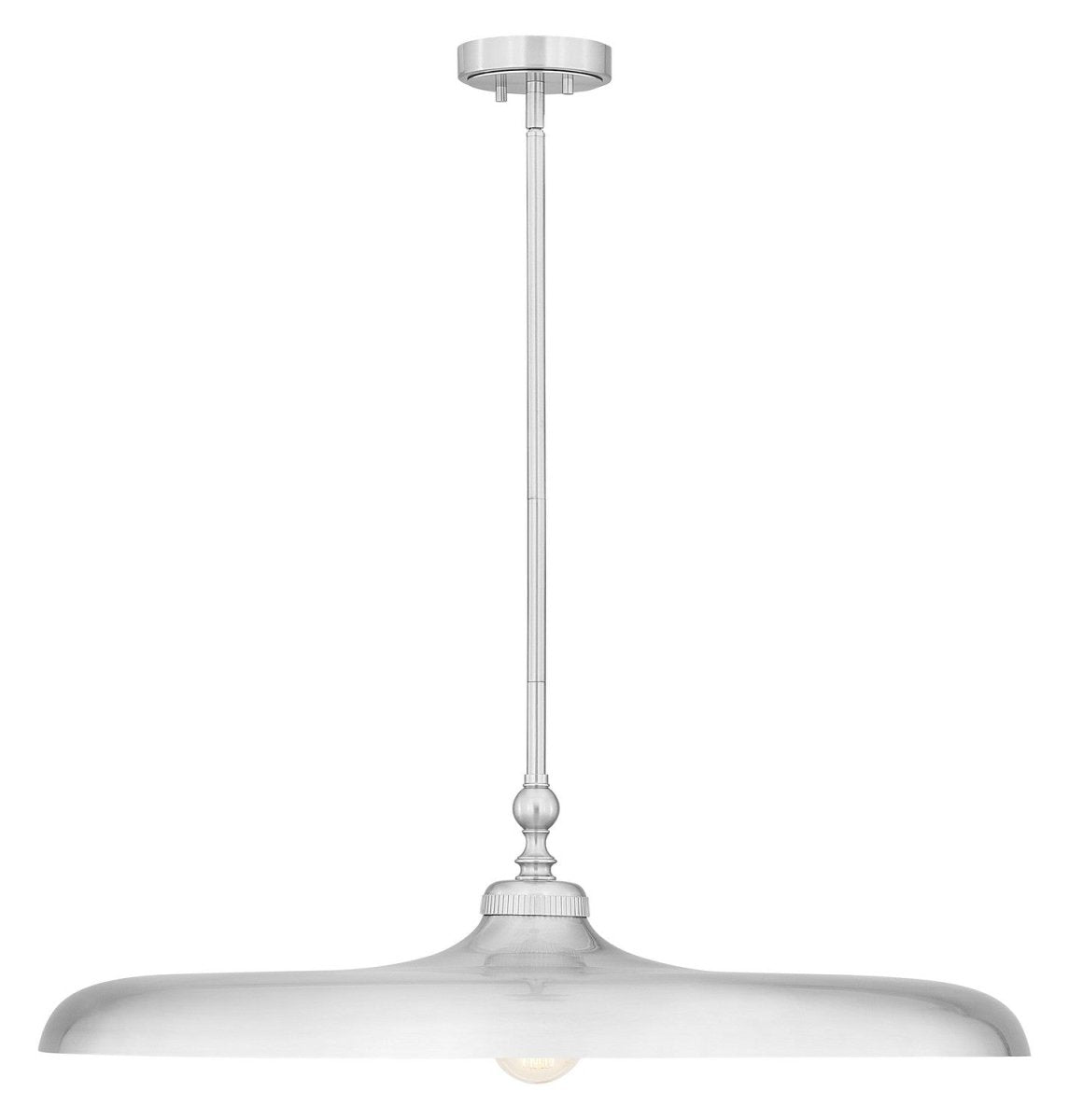 Suspension Camden - Nickel brossé 32" by Z-Lite | Luminaires & cie