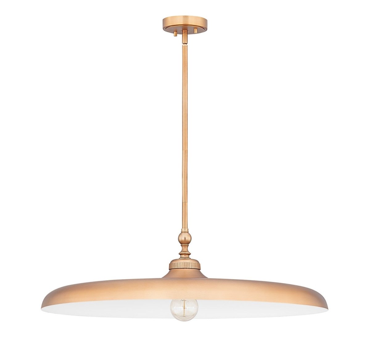 Suspension Camden - Laiton frotté 32" by Z-Lite | Luminaires & cie