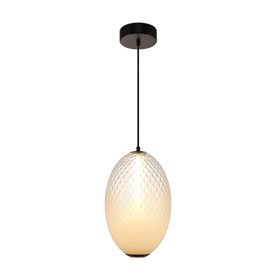 Suspension Celeste - Diamant blanc 10" by Artcraft | Luminaires & cie