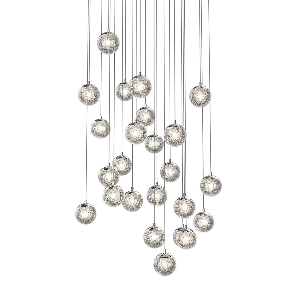 Suspension Champagne Bubbles - 24 lumières by Sonneman | Luminaires & cie