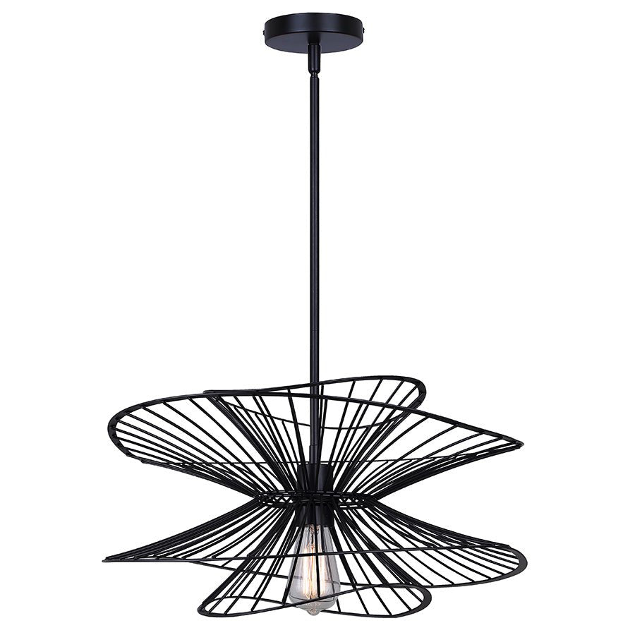 Suspension Channel - Noir by Canarm | Luminaires & cie