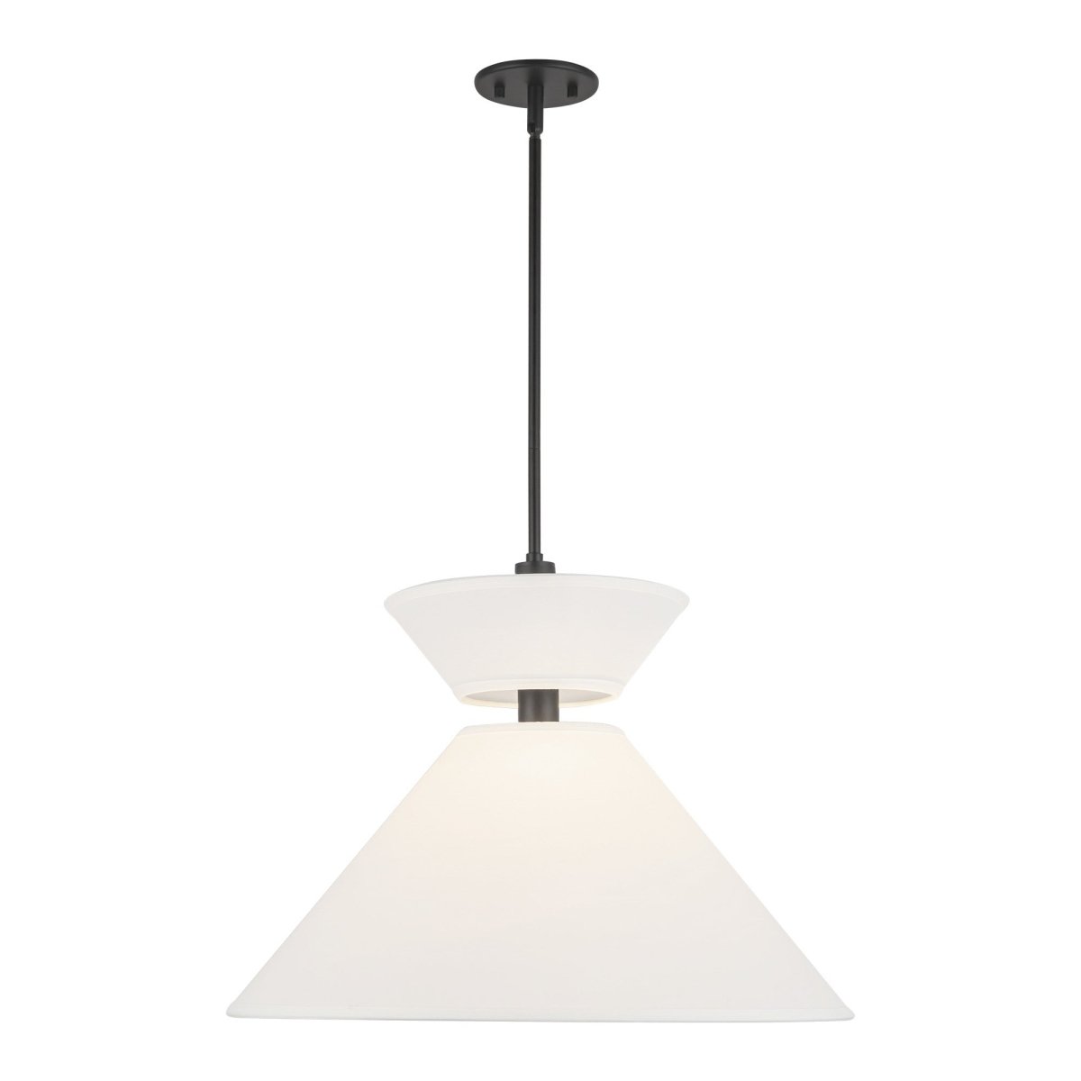 Suspension Chapelle - Noir mat by Alora Lighting | Luminaires & cie