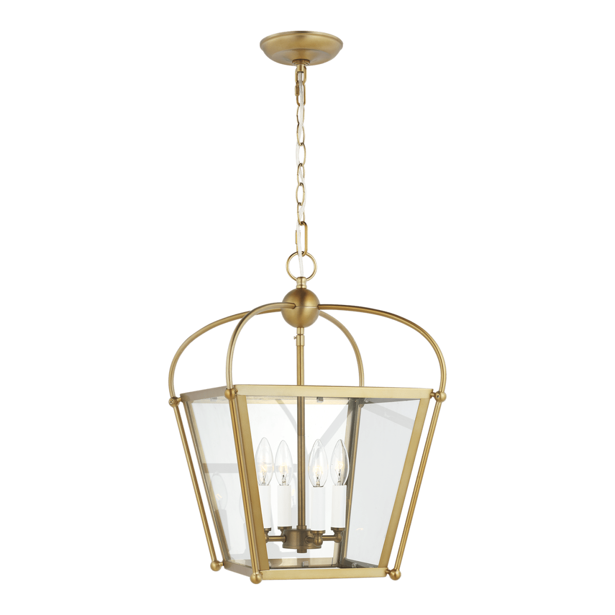 Suspension Charleston - Laiton satiné 13 7/8" Ampoules non - incluses by Visual Comfort Studio | Luminaires & cie
