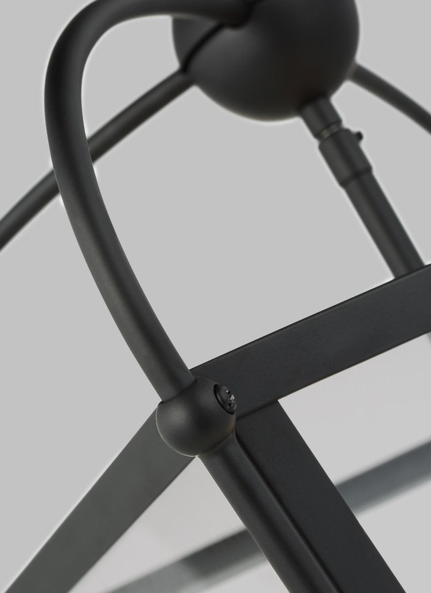 Suspension Charleston - Noir de minuit 13 7/8" Ampoules DEL incluses by Visual Comfort Studio | Luminaires & cie