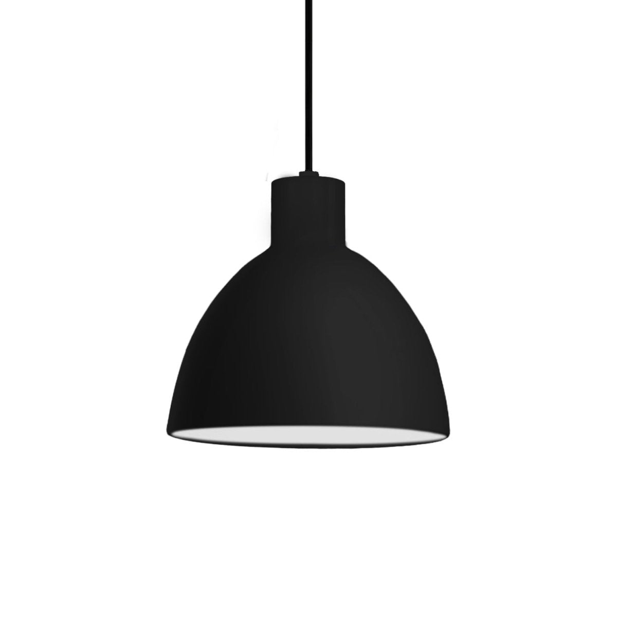 Suspension Chroma - Noir 8 7/8" by Kuzco Lighting | Luminaires & cie