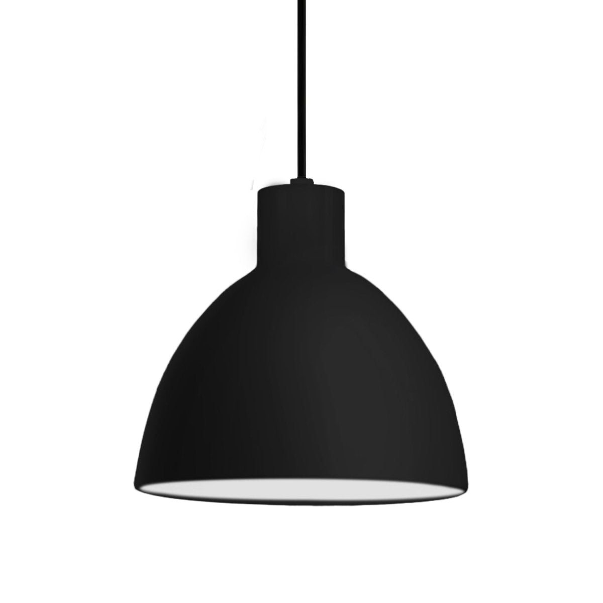 Suspension Chroma - Noir 12" by Kuzco Lighting | Luminaires & cie