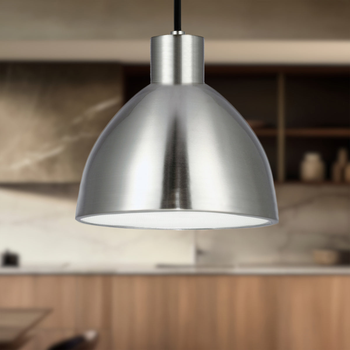 Suspension Chroma Nickel brossé – vue 3