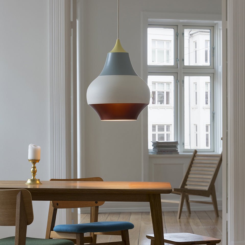 Suspension Cirque - Tête gris 15" by Louis Poulsen | Luminaires & cie