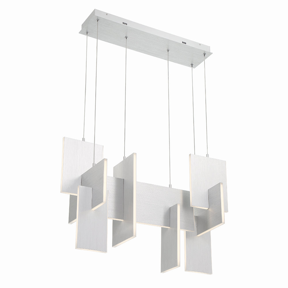 Suspension Coburg Argent anodisé – vue 2